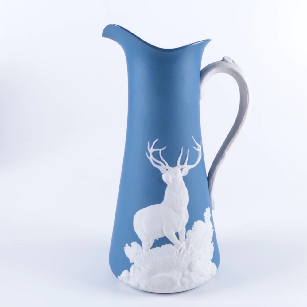 English Jasper Pitcher